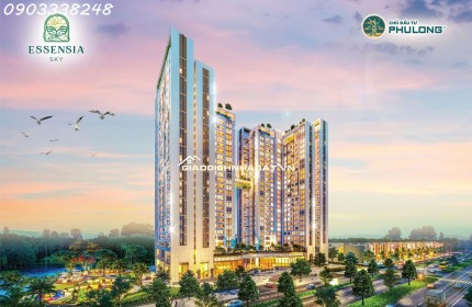 Bán căn 2PN Essensia Sky, lầu cao, căn góc, view PMH giá chỉ 6 tỷ 780